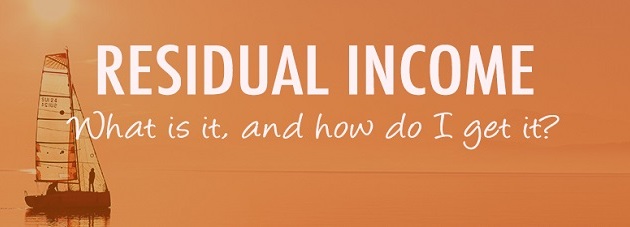 how to earn a residual income